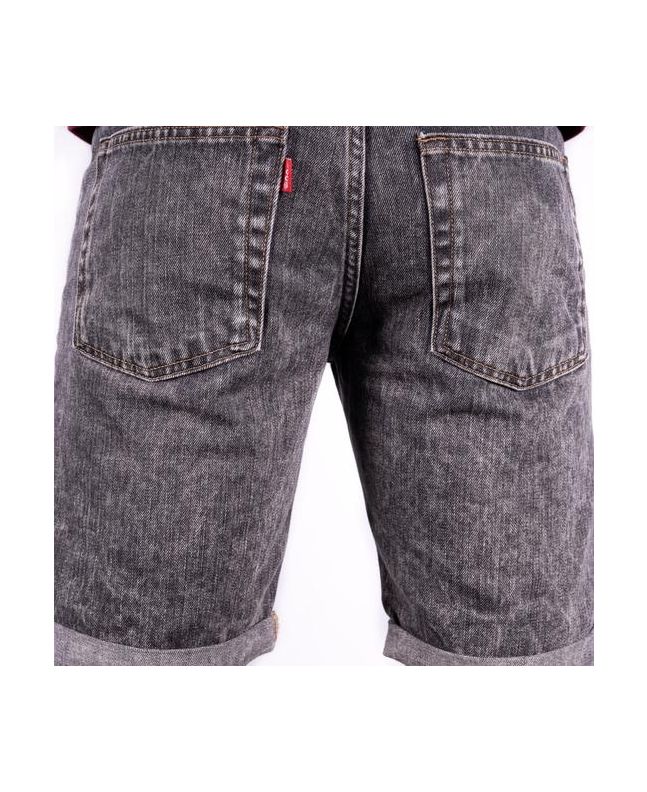 Spezial Madrid Loco Bermuda Denim Shorts Grey