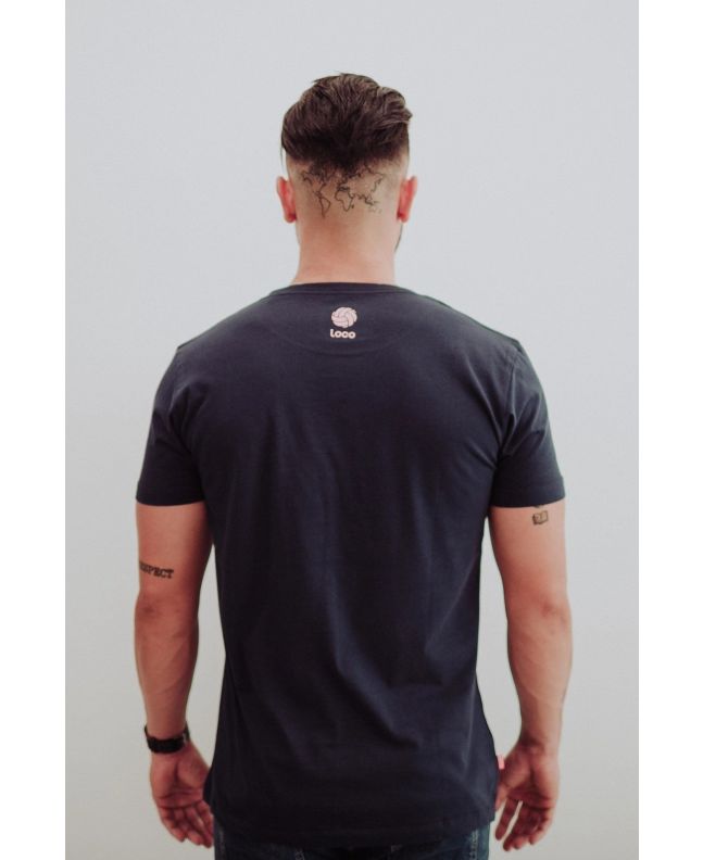 Spezial Madrid Loco Esencia Tee Navy & Pink