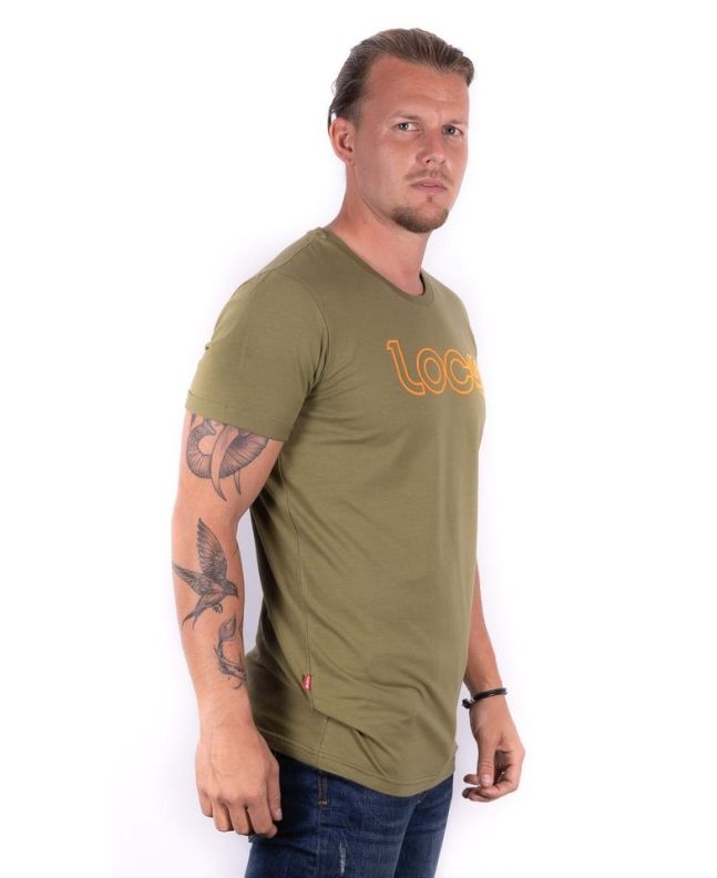 Spezial Madrid Loco Marco Lenders Tee Army & Orange