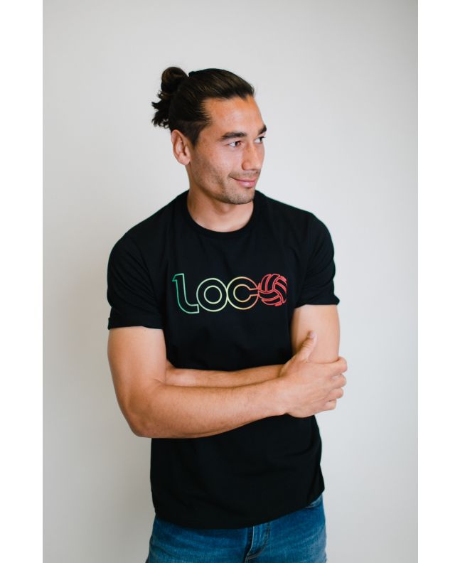 spezial madrid Loco Marco Lenders Tee Black & Rasta