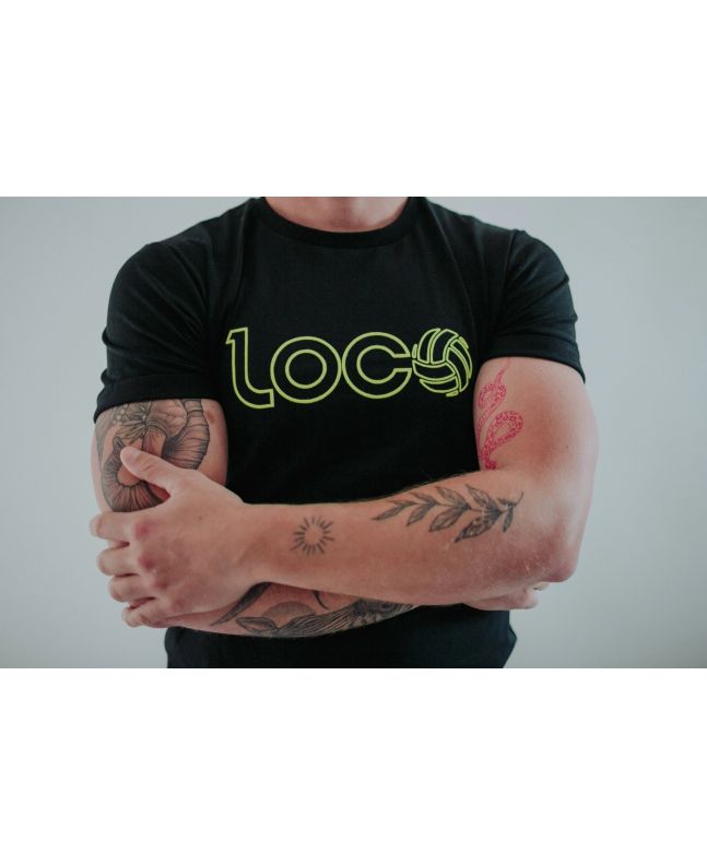 Spezial Madrid Loco Marco Lenders Tee Black & Yellow