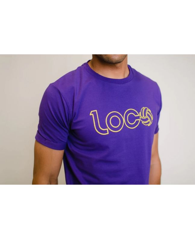 Spezial Madrid Loco Marco Lenders Tee Violet