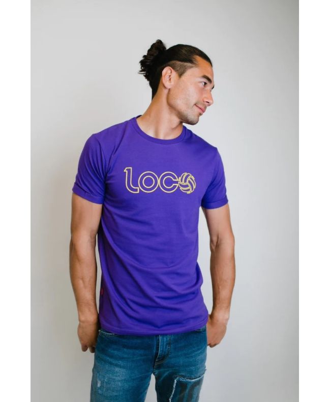 spezial madrid Loco Marco Lenders Tee Violet