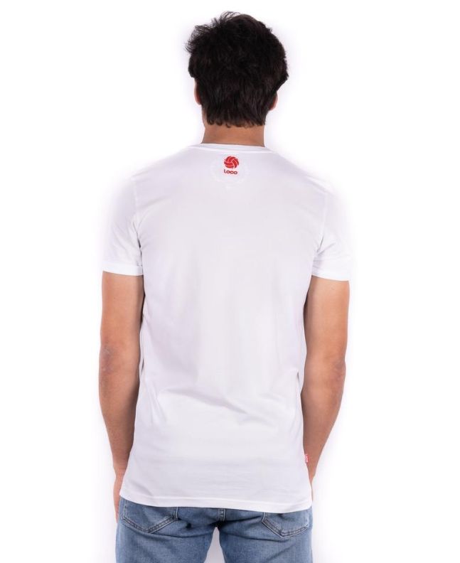 Spezial Madrid Loco Marco Lenders Tee White & Red