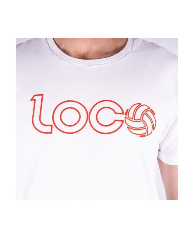 Spezial Madrid Loco Marco Lenders Tee White & Red