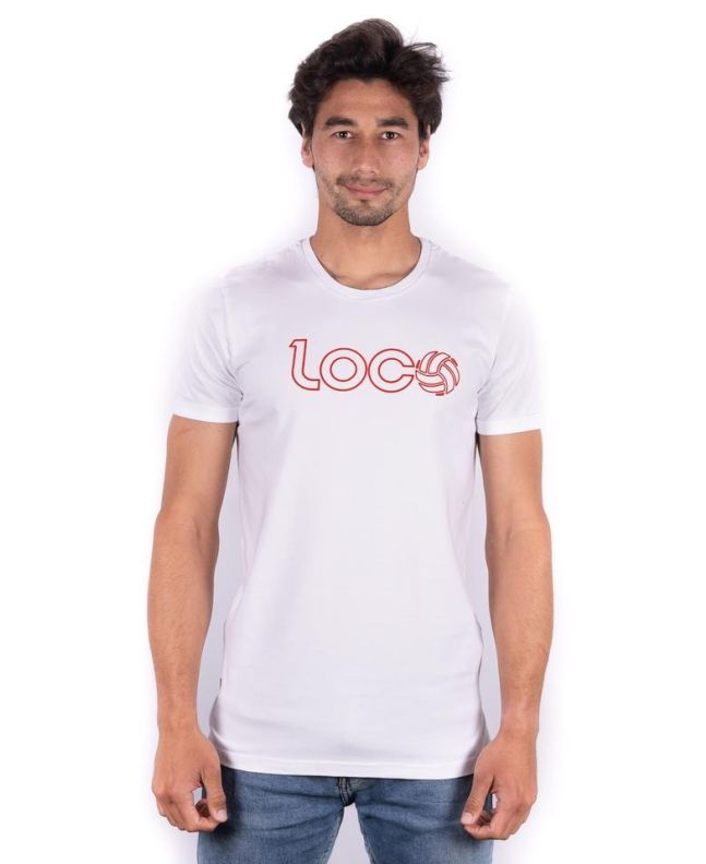 spezial madrid Loco Marco Lenders Tee White & Red
