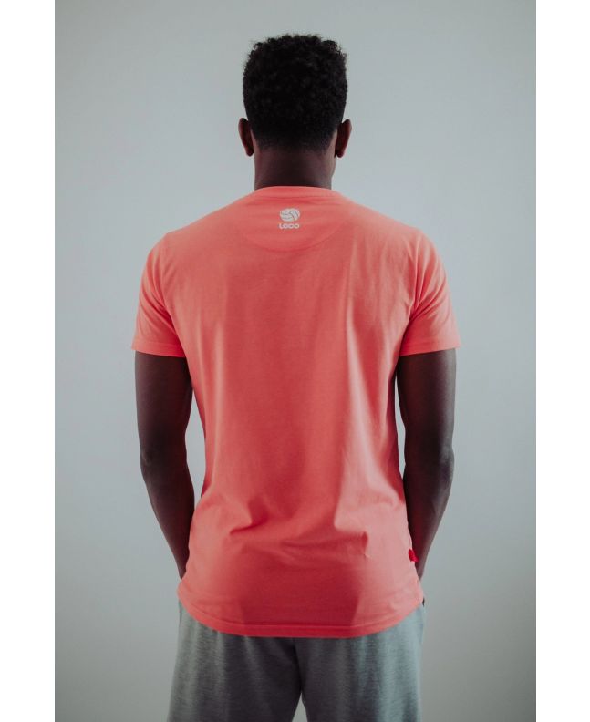Spezial Madrid Loco Mediterráneo Tee Coral & White