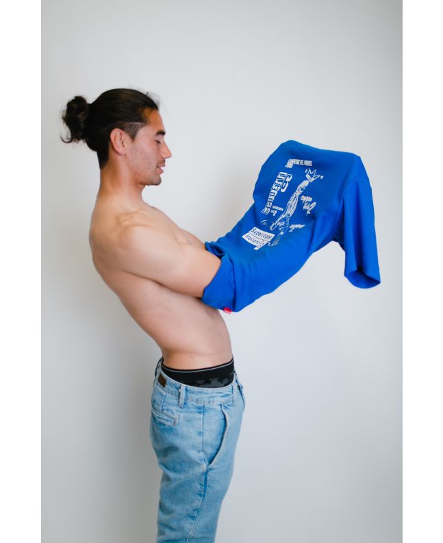 Spezial Madrid Loco Over Pirlo Tee Blue