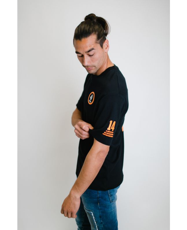 spezial madrid Loco Over Smoke Tee Black