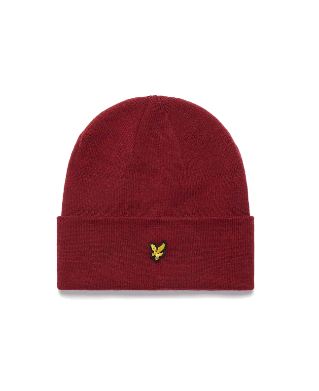 spezial madrid Lyle & Scott Beanie Burgundy