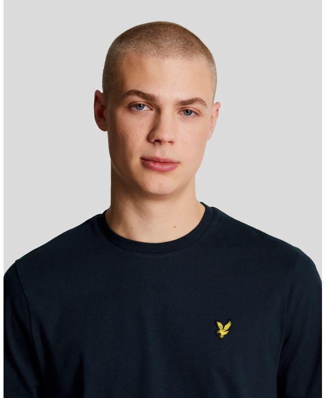 Spezial Madrid Lyle & Scott Crew Neck Tee Dark Navy
