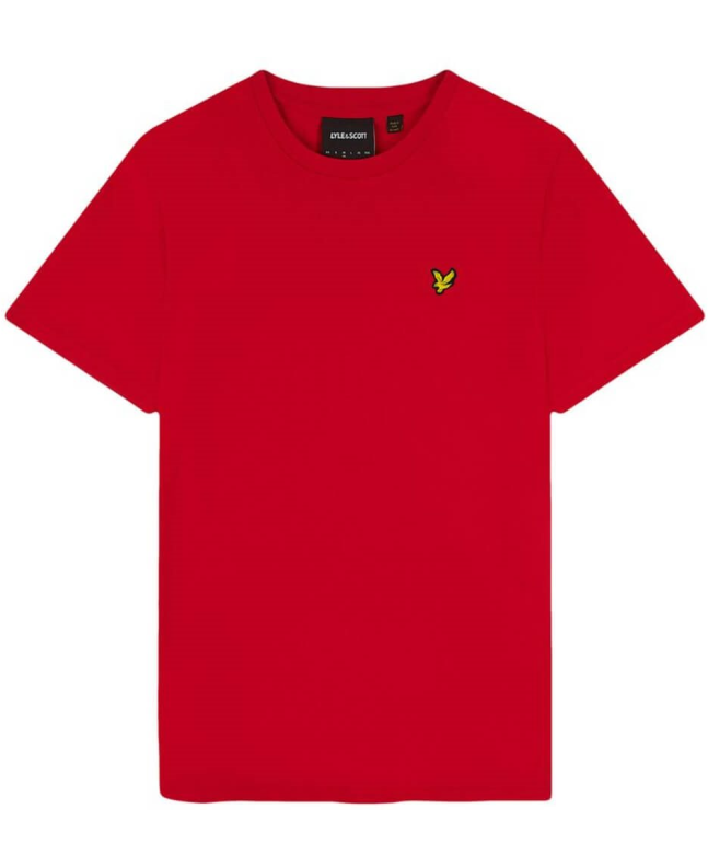 spezial madrid Lyle & Scott Crew Neck Tee Gala Red