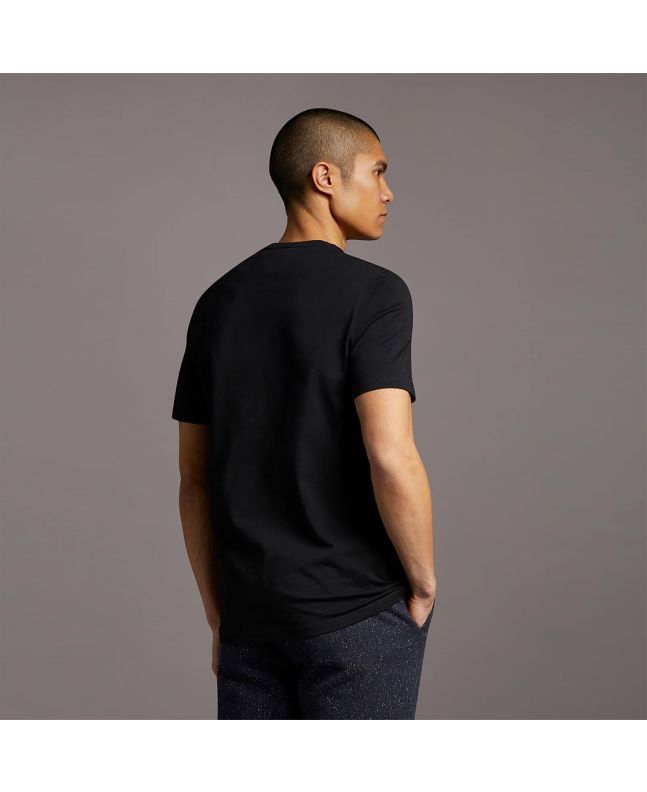 Spezial Madrid Lyle & Scott Crew Neck Tee True Black
