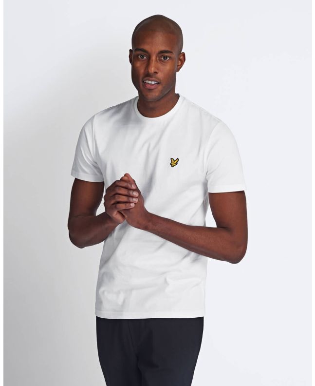 Spezial Madrid Lyle & Scott Crew Neck Tee White