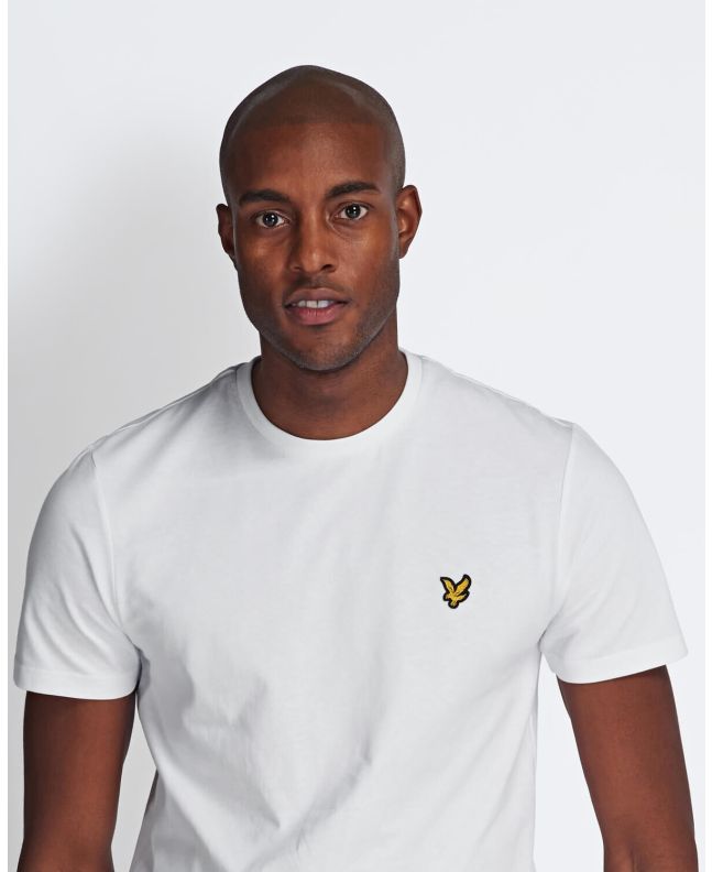 Spezial Madrid Lyle & Scott Crew Neck Tee White