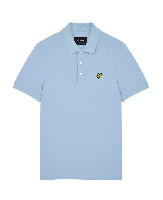 Spezial Madrid Lyle & Scott Plain Polo Shirt Ice