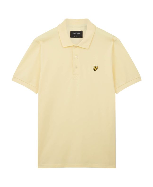 Spezial Madrid Lyle & Scott Plain Polo Shirt Lemon