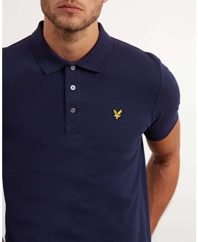 Spezial Madrid Lyle & Scott Plain Polo Shirt Navy
