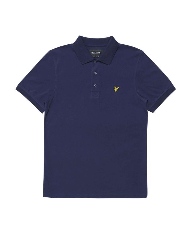 spezial madrid Lyle & Scott Plain Polo Shirt Navy
