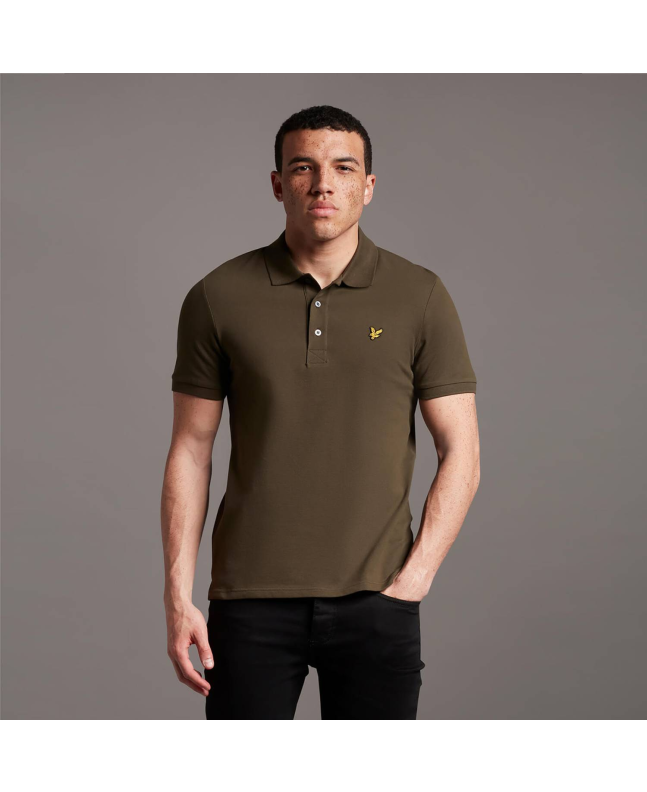Spezial Madrid Lyle & Scott Plain Polo Shirt Olive