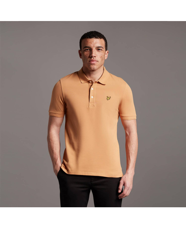 Spezial Madrid Lyle & Scott Plain Polo Shirt Tan