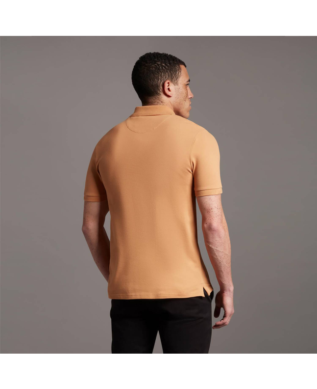 Spezial Madrid Lyle & Scott Plain Polo Shirt Tan
