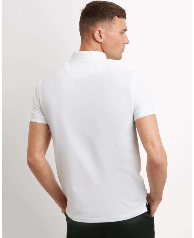 Spezial Madrid Lyle & Scott Plain Polo Shirt White