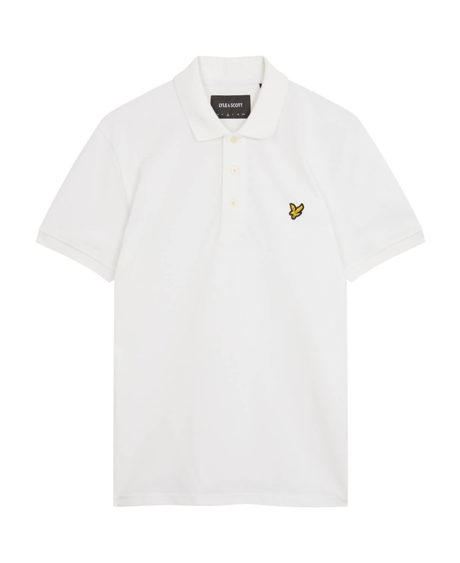 spezial madrid Lyle & Scott Plain Polo Shirt White