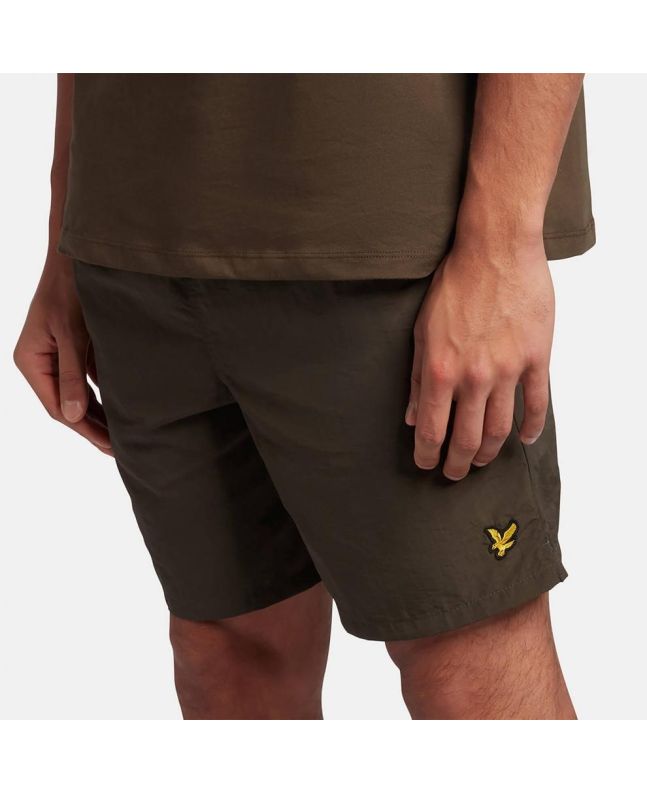 Spezial Madrid Lyle & Scott Plain Swin Shorts Olive