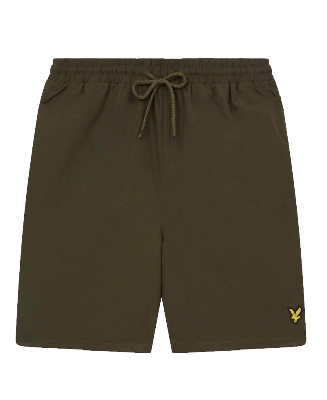 spezial madrid Lyle & Scott Plain Swin Shorts Olive