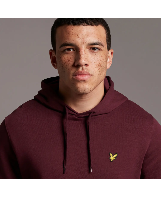 Spezial Madrid Lyle & Scott Pullover Hoodie Burgundy