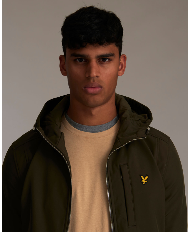 Spezial Madrid Lyle & Scott Soft Shell Jacket Olive