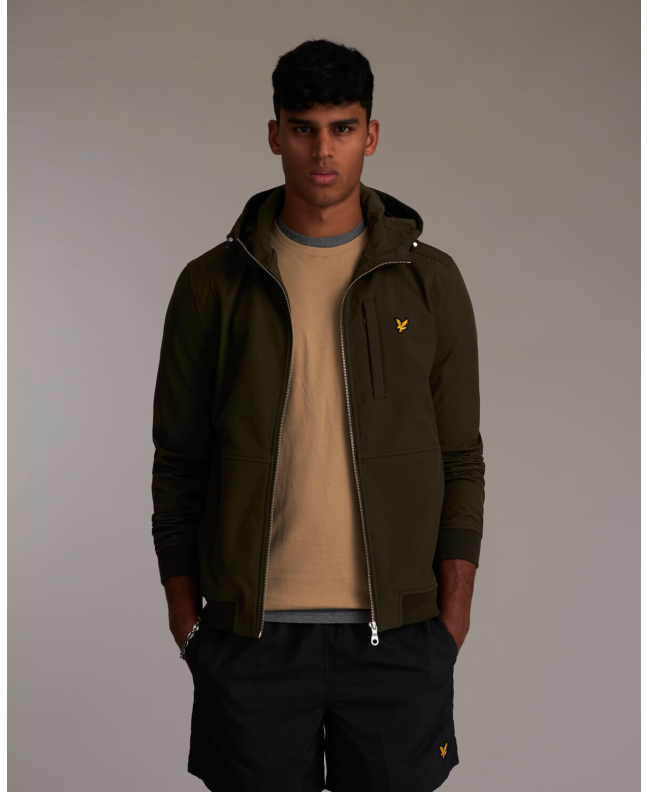 Spezial Madrid Lyle & Scott Soft Shell Jacket Olive