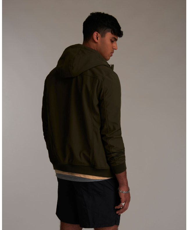 Spezial Madrid Lyle & Scott Soft Shell Jacket Olive