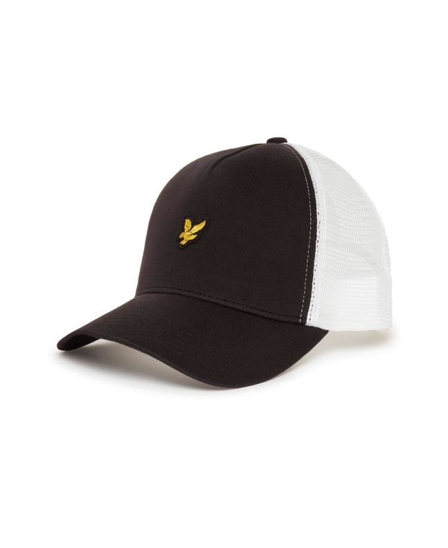 spezial madrid Lyle & Scott Trucker Cap Black & White