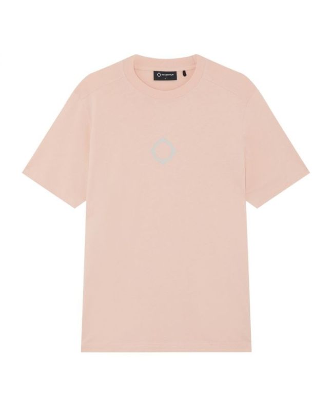 spezial madrid MA.Strum Compass Print Tee Mud Pink