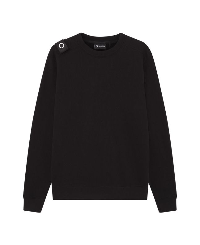 Spezial Madrid MA.Strum Core Crew Sweat Jet Black