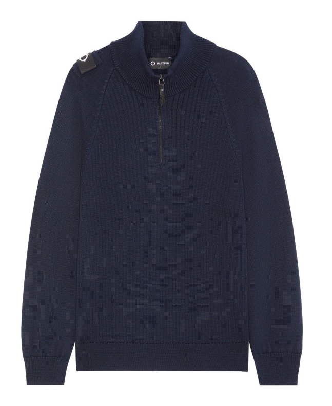 spezial madrid MA.Strum Quarter Zip Knit Ink Navy