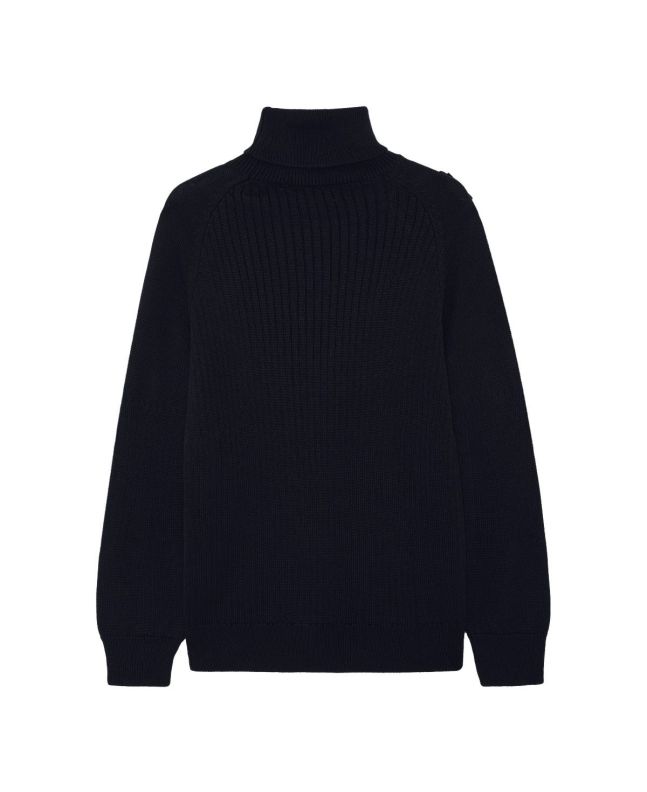 Spezial Madrid MA.Strum Roll Neck Knit Dark Navy