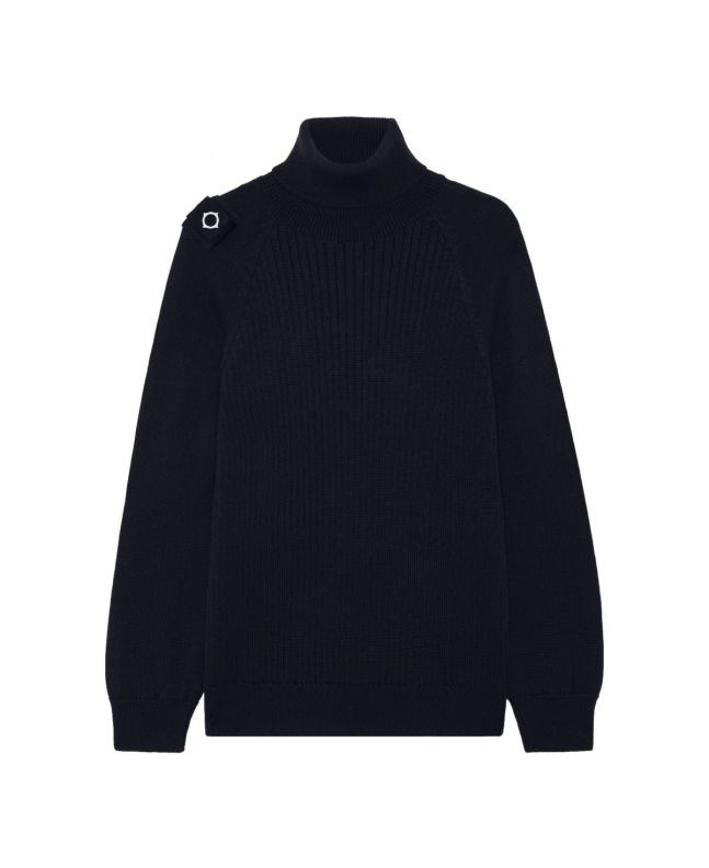 spezial madrid MA.Strum Roll Neck Knit Dark Navy