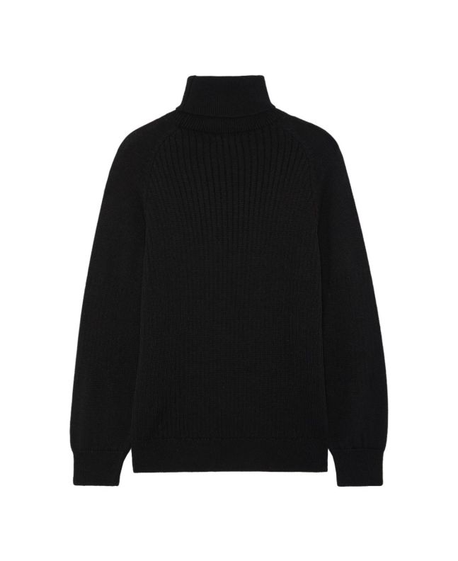 Spezial Madrid MA.Strum Roll Neck Knit Jet Black