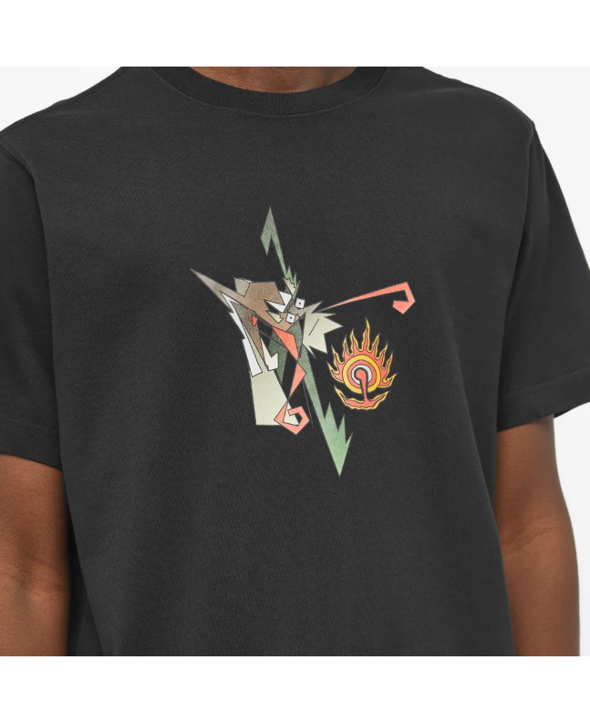Spezial Madrid Maharishi Cubist Dragon Tee Black