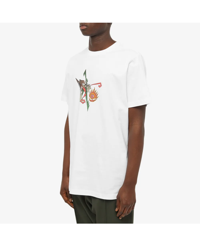 Spezial Madrid Maharishi Cubist Dragon Tee White