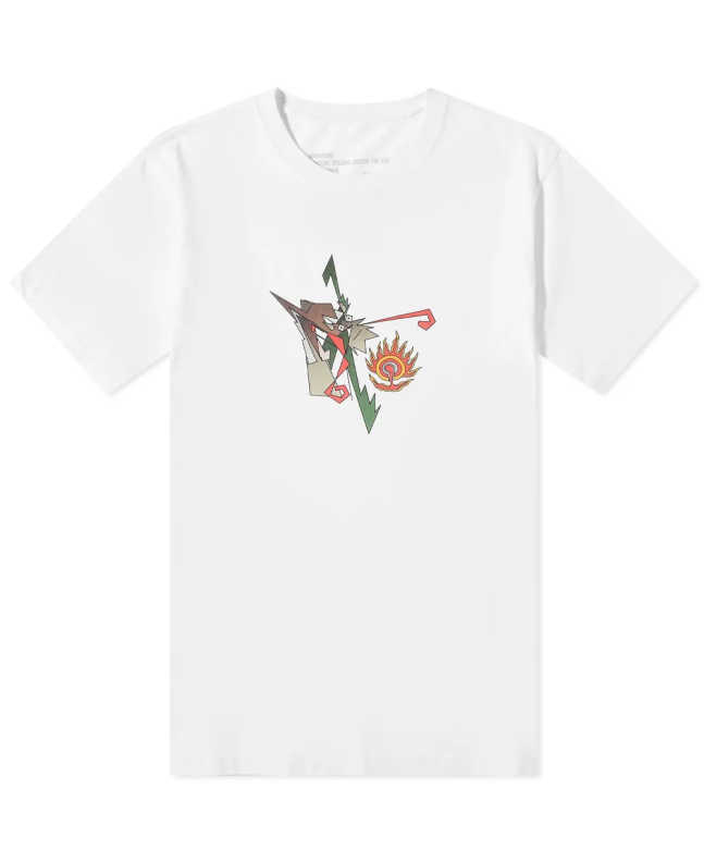 spezial madrid Maharishi Cubist Dragon Tee White