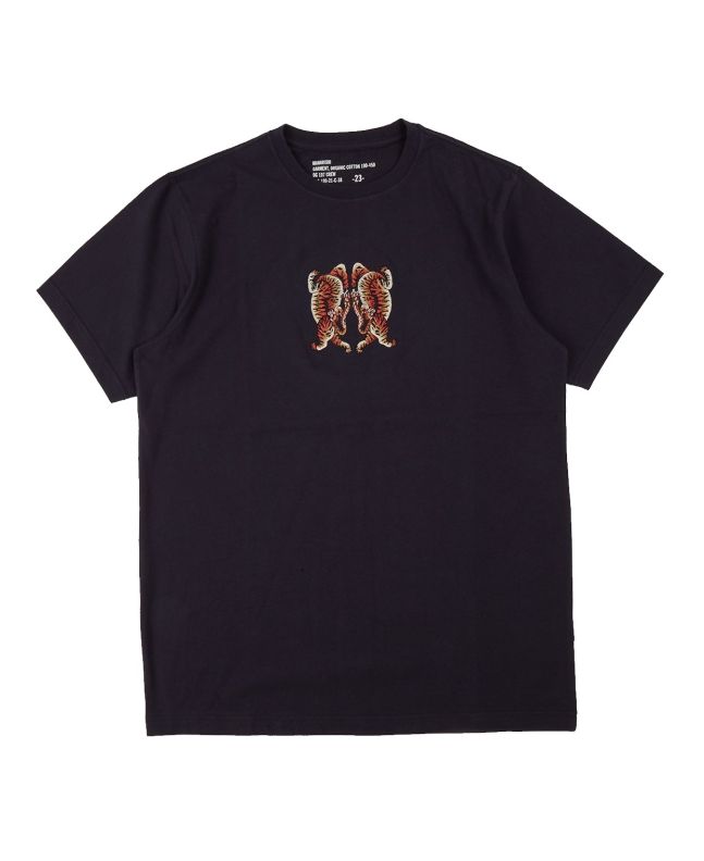 spezial madrid Maharishi Heart of Tigers Tee Navy