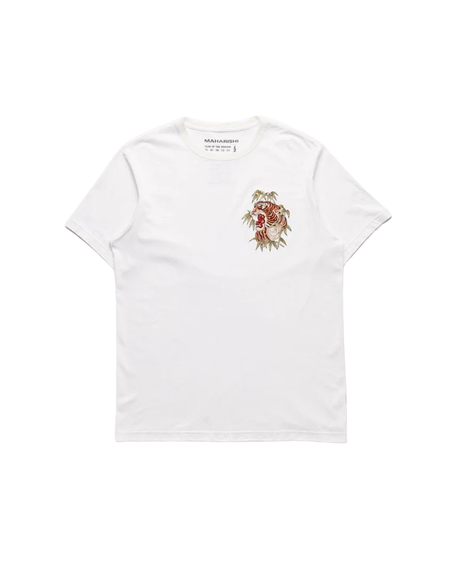 spezial madrid Maharishi Maha Tiger Tee White