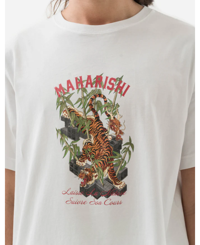 Spezial Madrid Maharishi Take Tora Tee White