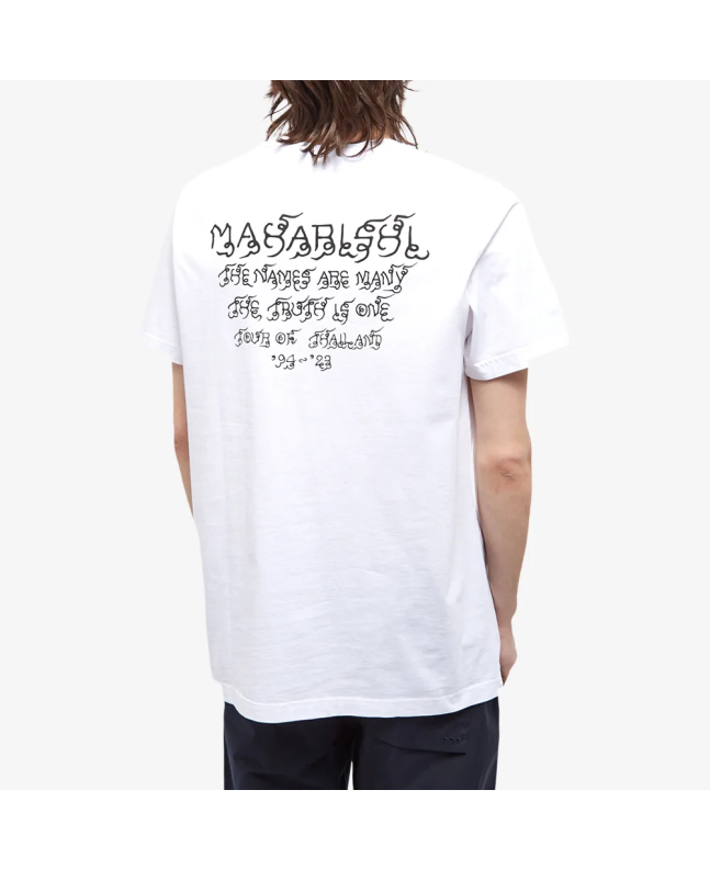 Spezial Madrid Maharishi Thai Script Tee White
