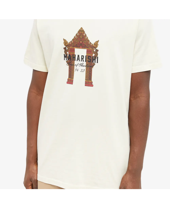 Spezial Madrid Maharishi Thai Temple Tee Ecru