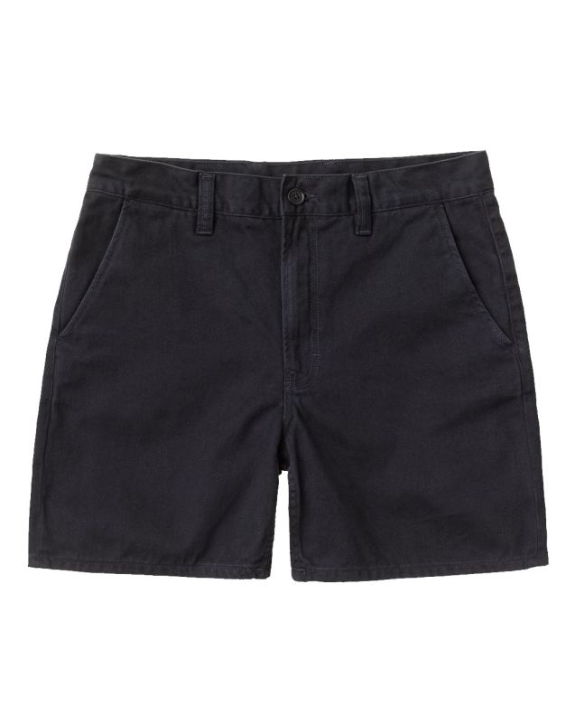 spezial madrid Nudie Jeans Luke Shorts Solid Navy
